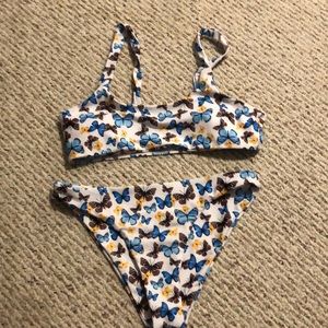 Butterfly two piece biniki!